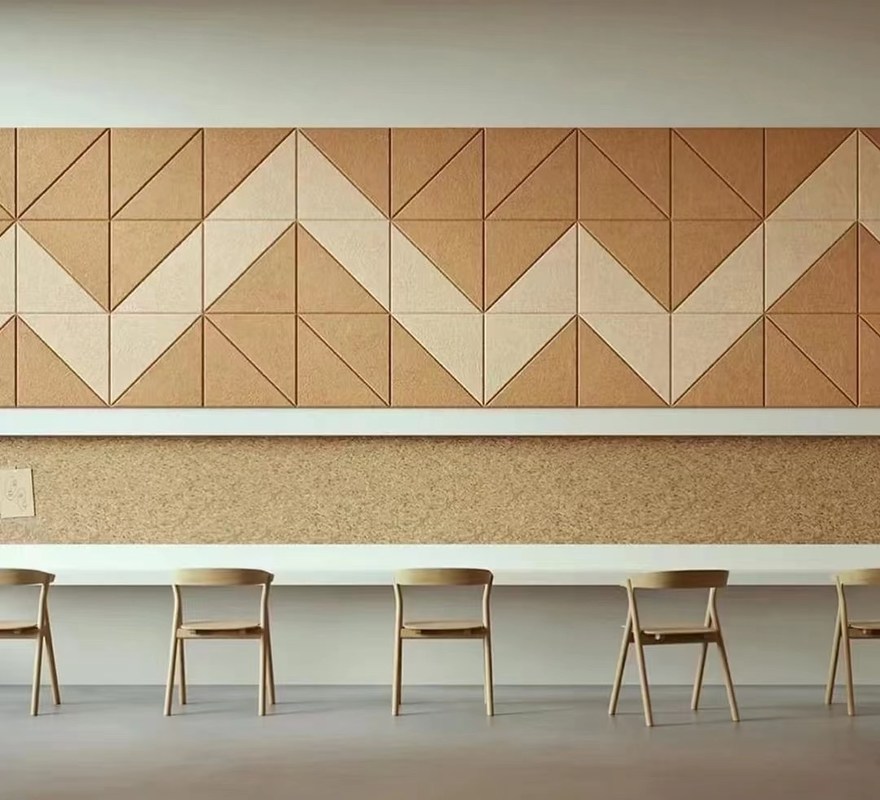 9mm 12mm Polyester Acoustic Panels High Density Soundproof Eco Friendly