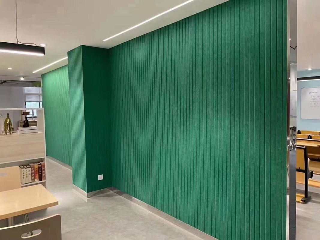 Vertical Stripe Carving Wall Decoration Sound Cancelling Panels