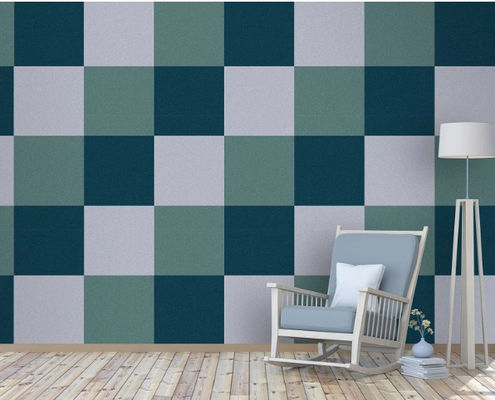 100% Polyester Fiber Acoustic Panel Wall Decoration Soundproof Board