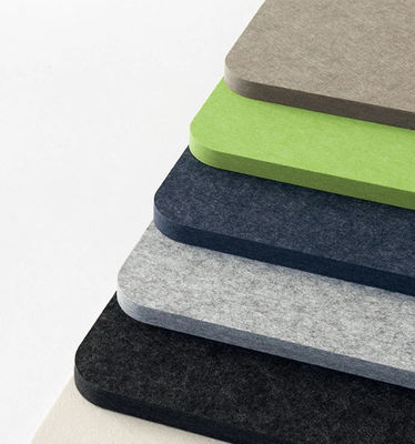 100% Polyester Fiber Acoustic Panel Wall Decoration Soundproof Board