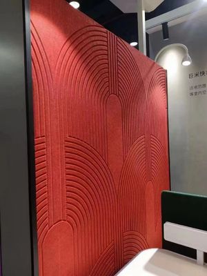 9mm / 12mm Thick Polyester Acoustic Panels For Wall And Ceiling Decoration